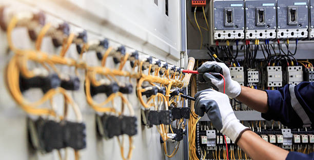 Professional Electrician technician working in Emerald Lake Hills, CA